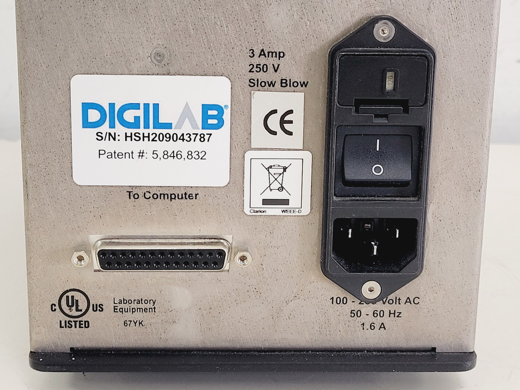 Image of Digilab HydroShear DNA Shearing Instrument Lab