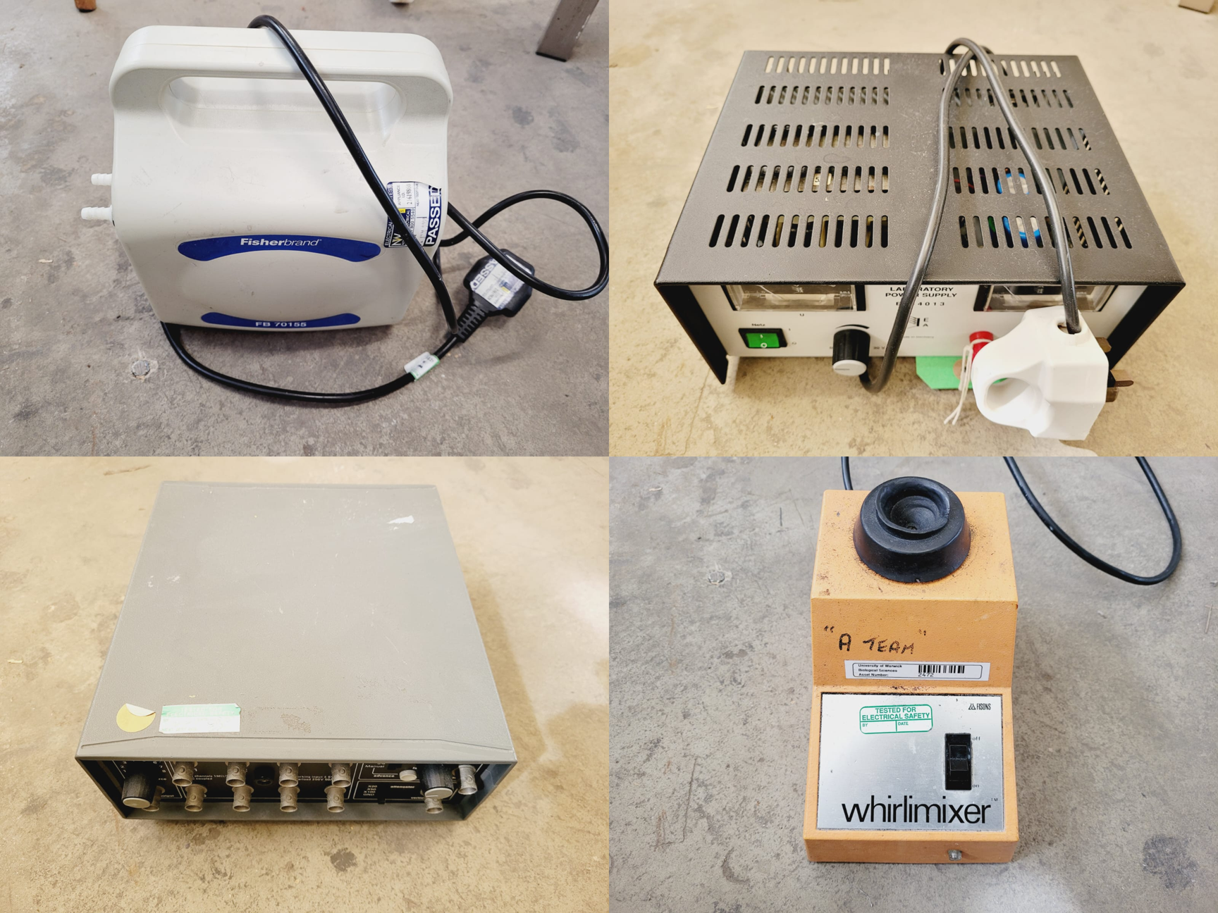 Image of Mixed Job Lot of Laboratory Equipment - Ortect, Dell, Axon, Fisher, Edwards 