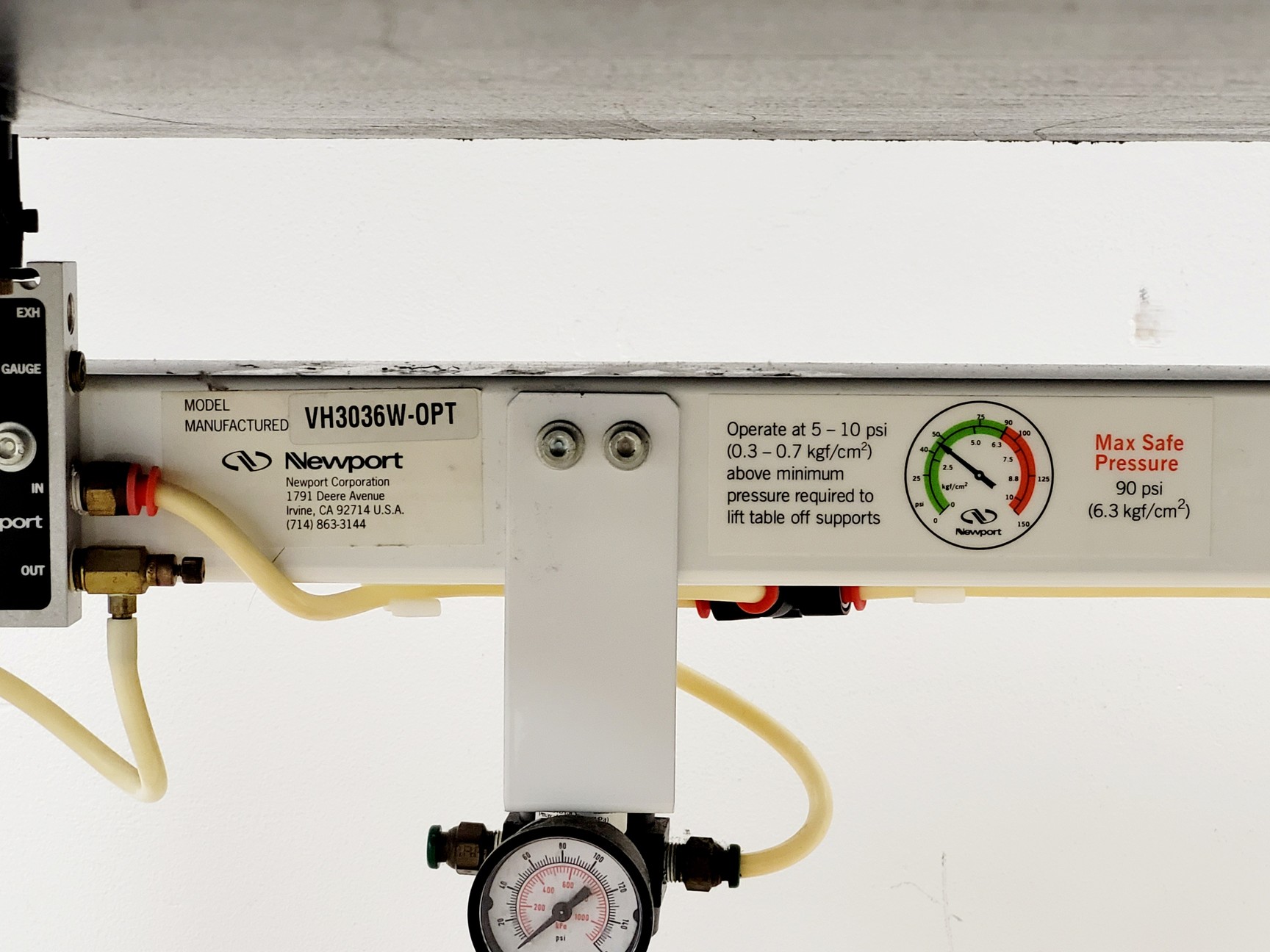 Image of Newport Anti-Vibration Table Model: VH3036W-OPT Imperial Spacing 