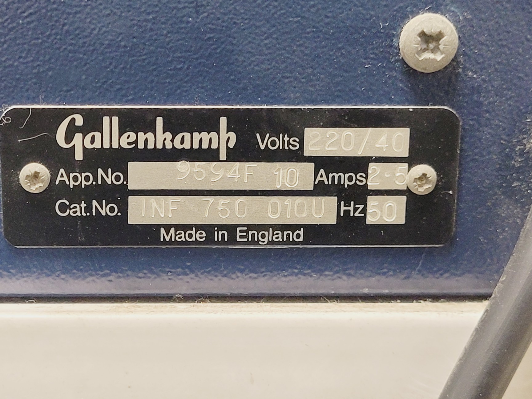 Image of Gallenkamp Cooled Incubator Illuminated