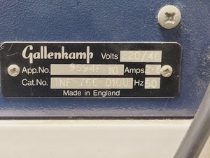 Thumbnail image of Gallenkamp Cooled Incubator Illuminated