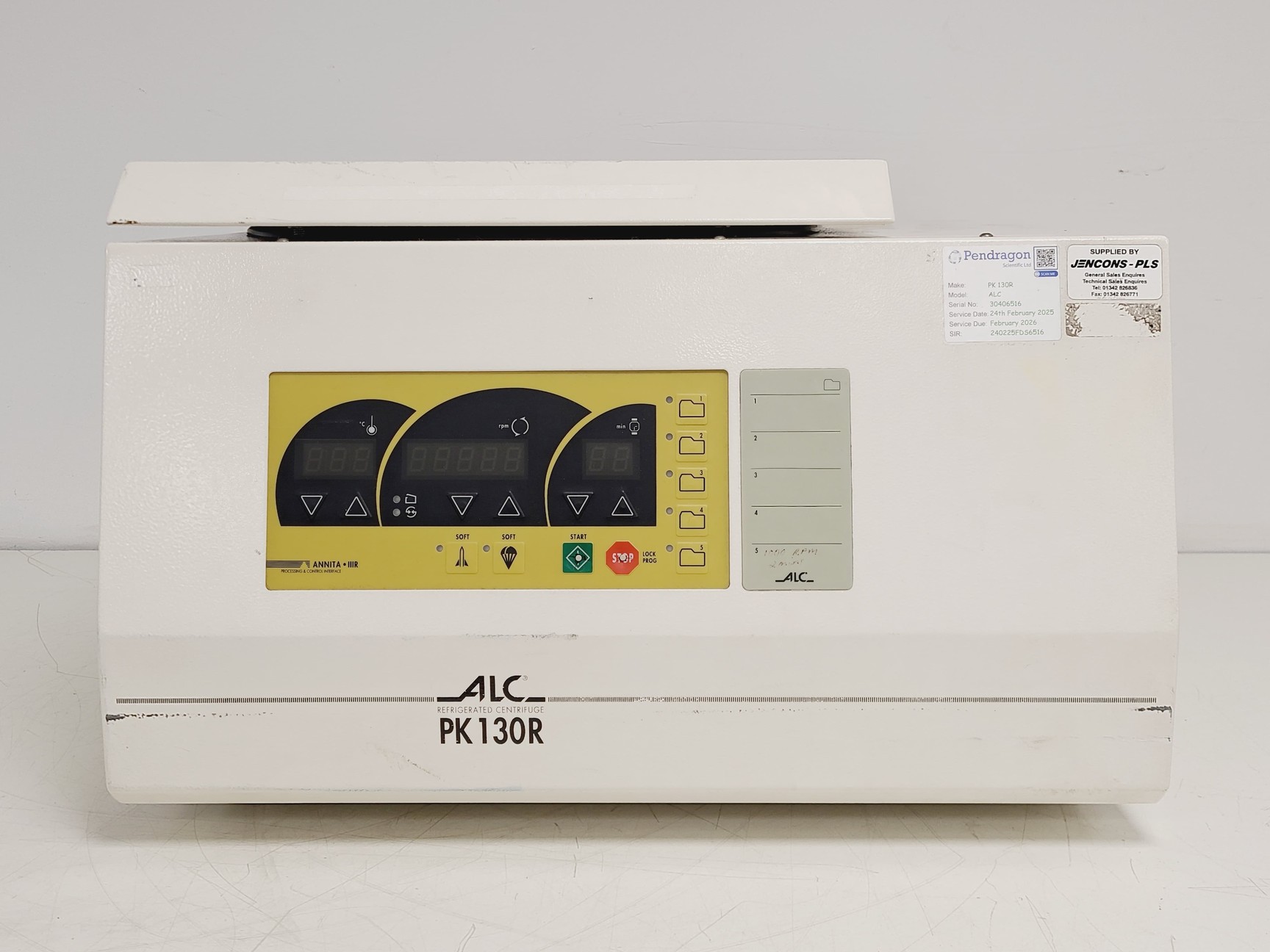 Image of ALC PK130-R Benchtop Centrifuge