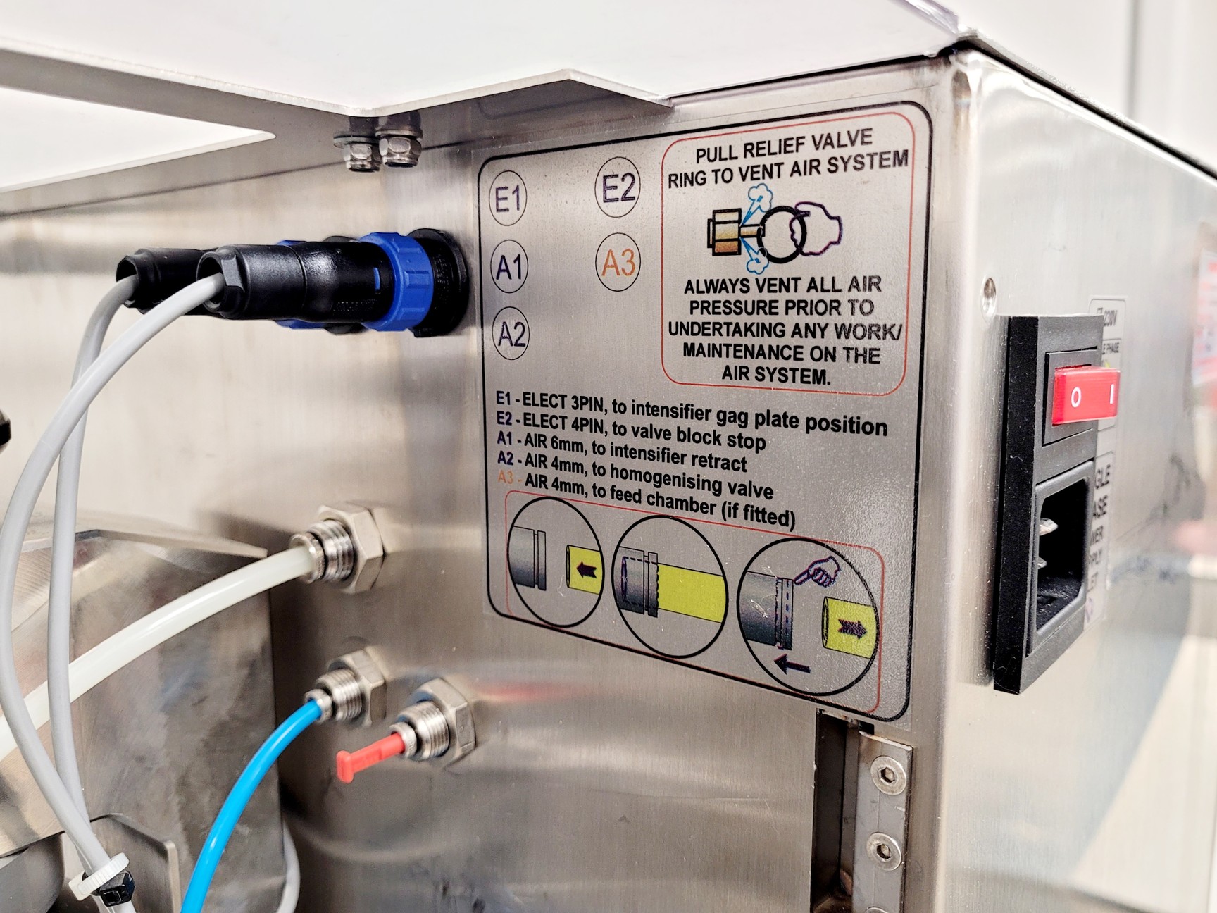 Image of Stansted Fluid Power FPG12800 Pressure Cell Homogeniser 10ml Lab