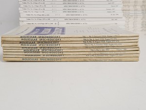 Thumbnail image of Job Lot of Spectrochimica Acta Books & Manuals 