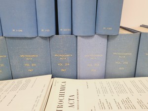 Thumbnail image of Job Lot of Spectrochimica Acta Books & Manuals 