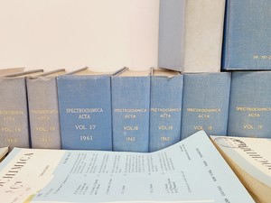 Thumbnail image of Job Lot of Spectrochimica Acta Books & Manuals 