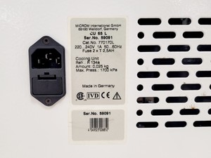 Thumbnail image of Thermo Scientific Microm CU 65 Cooling Unit Lab