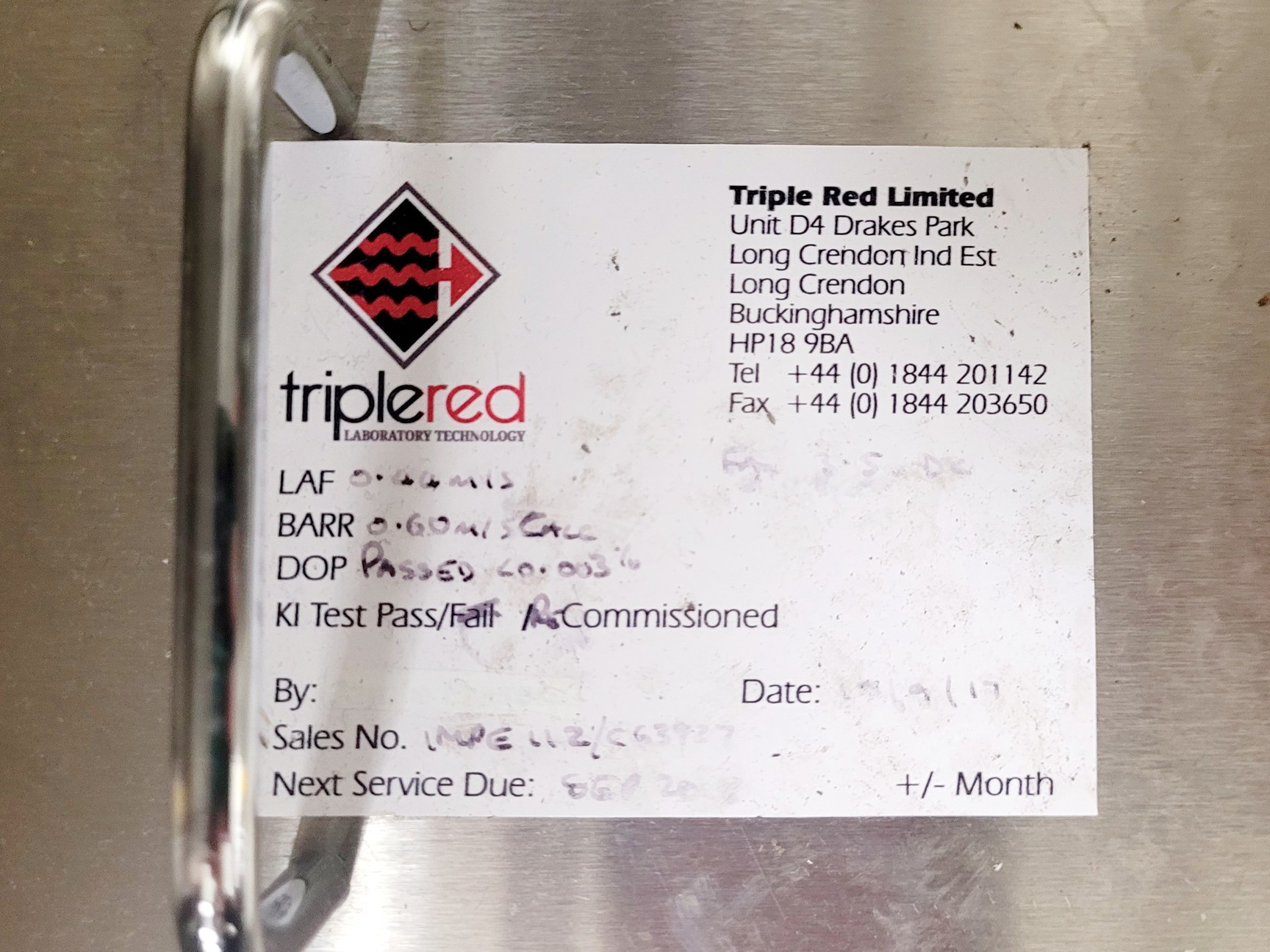 Image of Nuaire NU-S425-500E Series SP65 Class 2 Biological Safety Cabinet