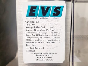 Thumbnail image of Nuaire NU-S425-500E Series SP65 Class 2 Biological Safety Cabinet