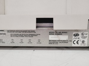 Thumbnail image of Beckman DU 650 Spectrophotometer Lab