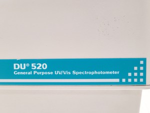 Thumbnail image of Beckman DU 520 Central Purpose UV/Vis Spectrophotometer Lab