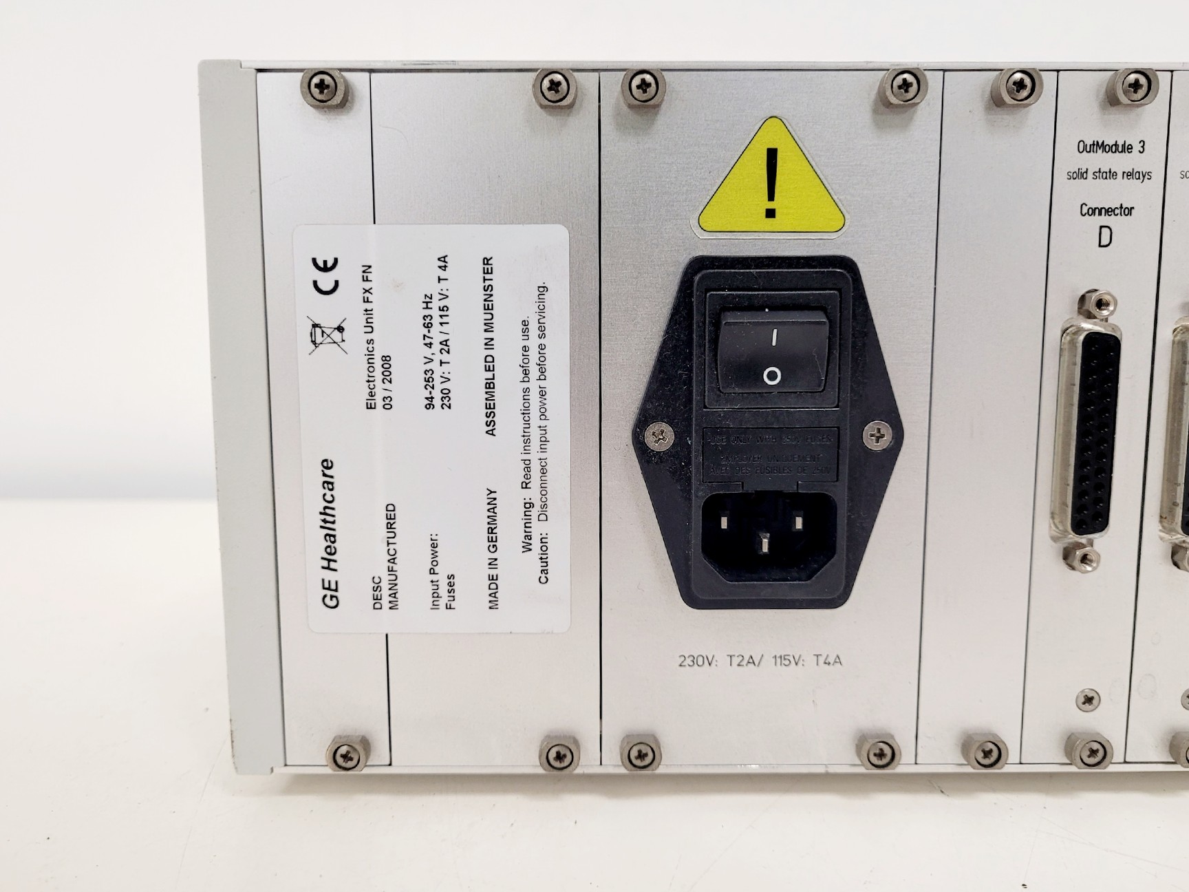 Image of GE Healthcare Electrontics Unit FX FN Lab