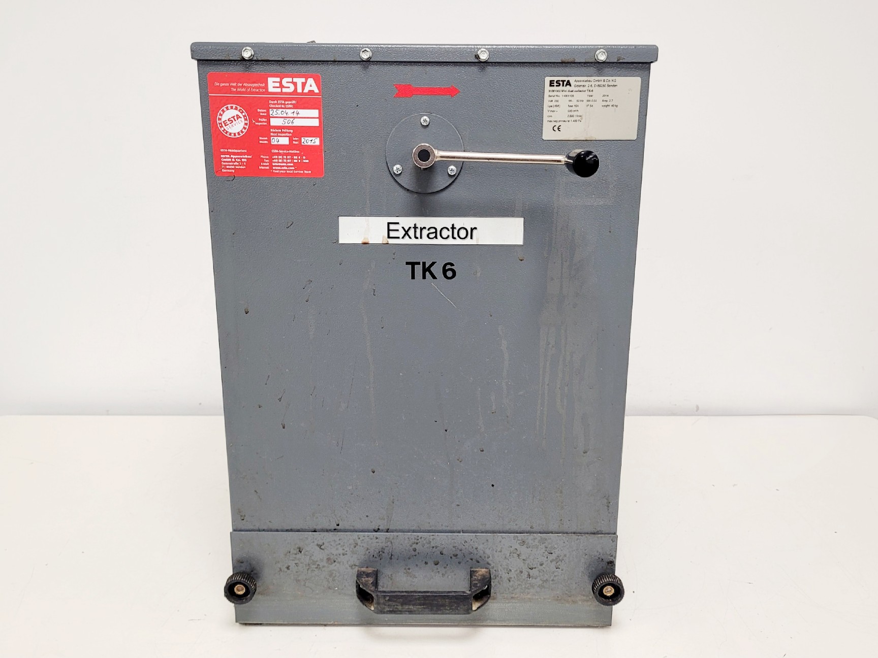 Image of ESTA TK 6 Mini Dust Extractor Unit 