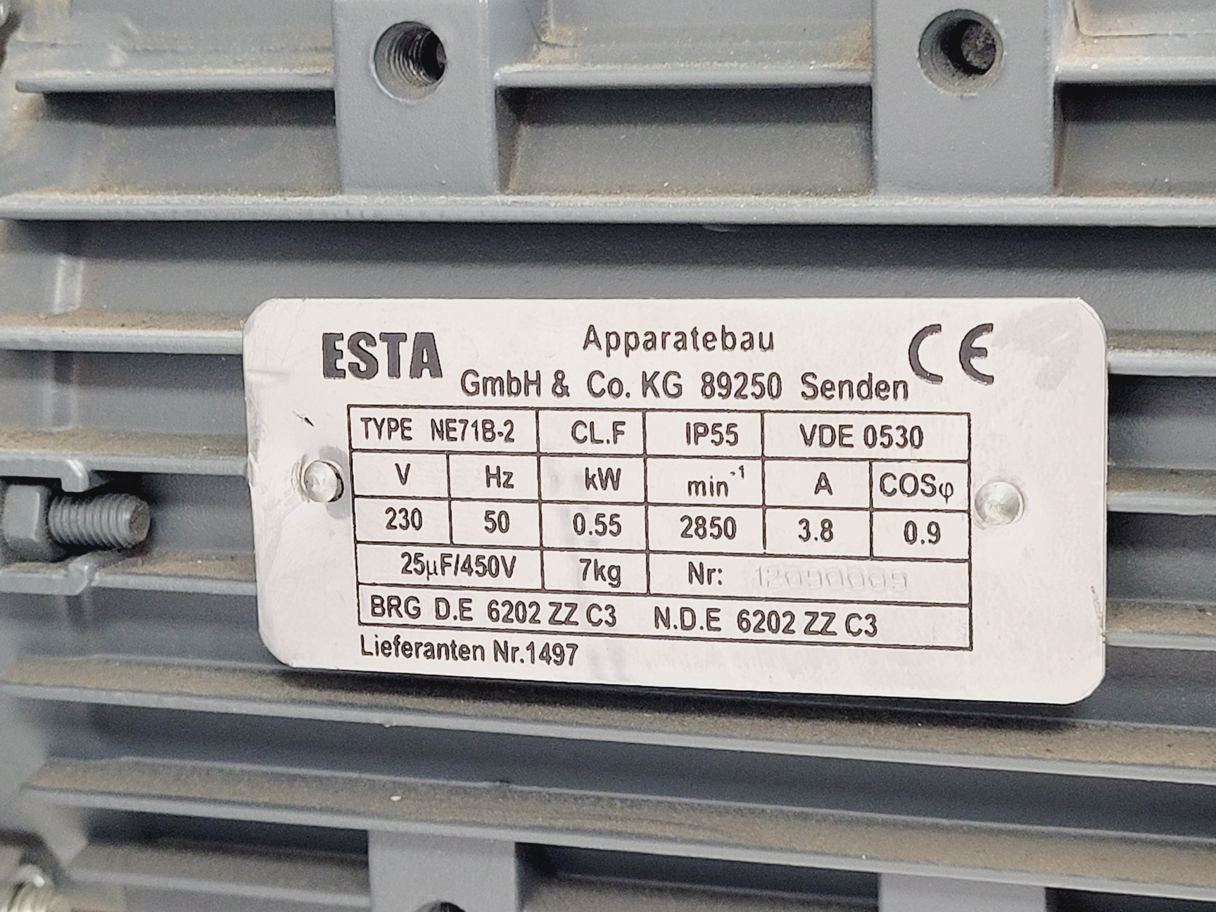 Image of ESTA TK 6 Mini Dust Extractor Unit 