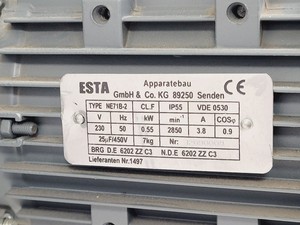 Thumbnail image of ESTA TK 6 Mini Dust Extractor Unit 