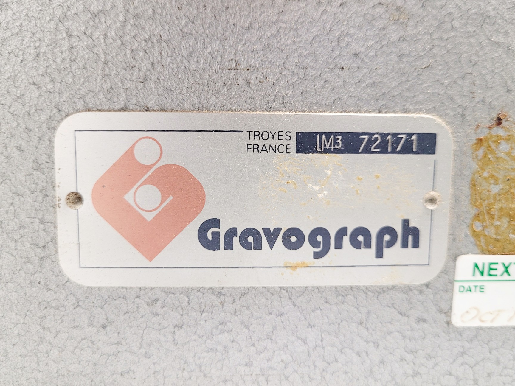 Image of Gravograph Engraver with Letters/Accessories