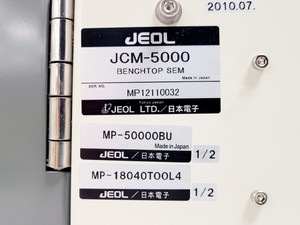 Thumbnail image of Jeol NeoScope JCM-5000 Benchtop SEM Scanning Electron Microscope Lab