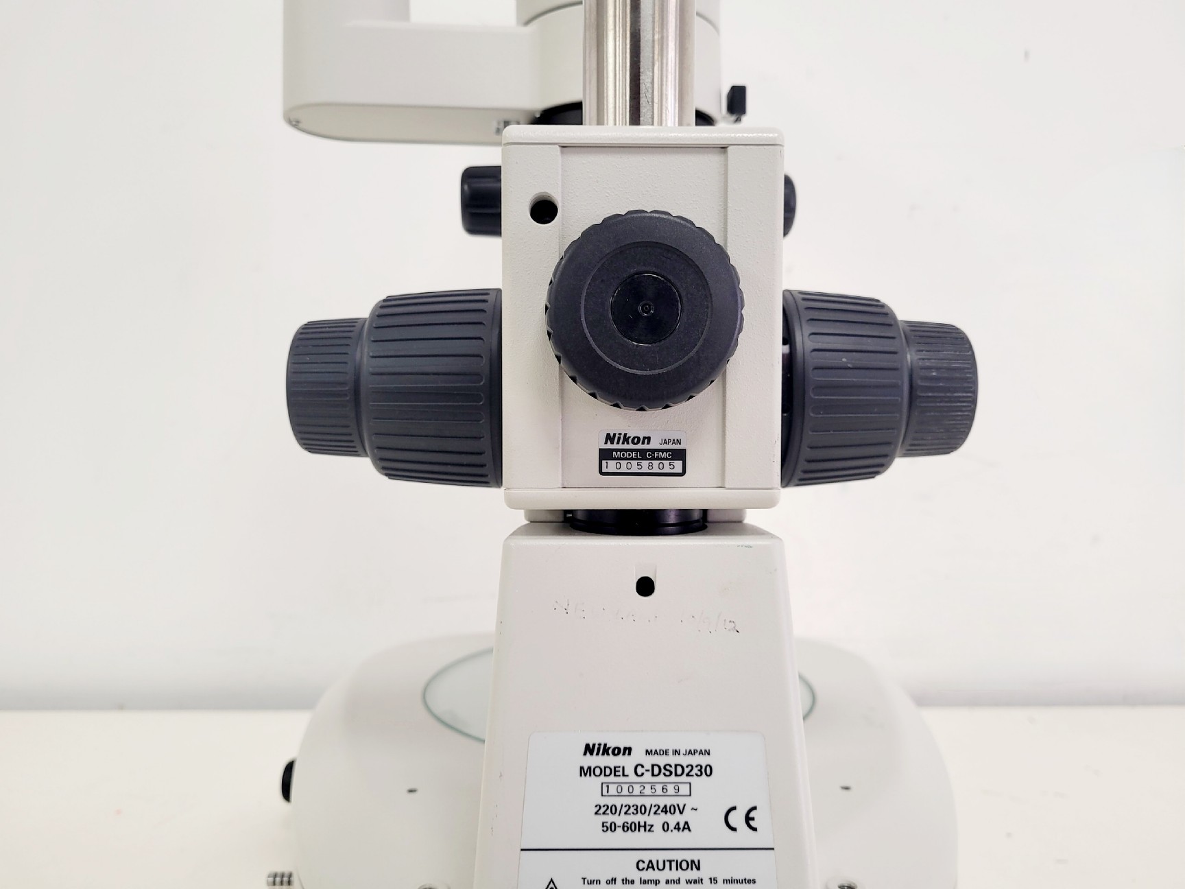 Image of Nikon SMZ800 Stereo Microscope On C-DSD230 Stand