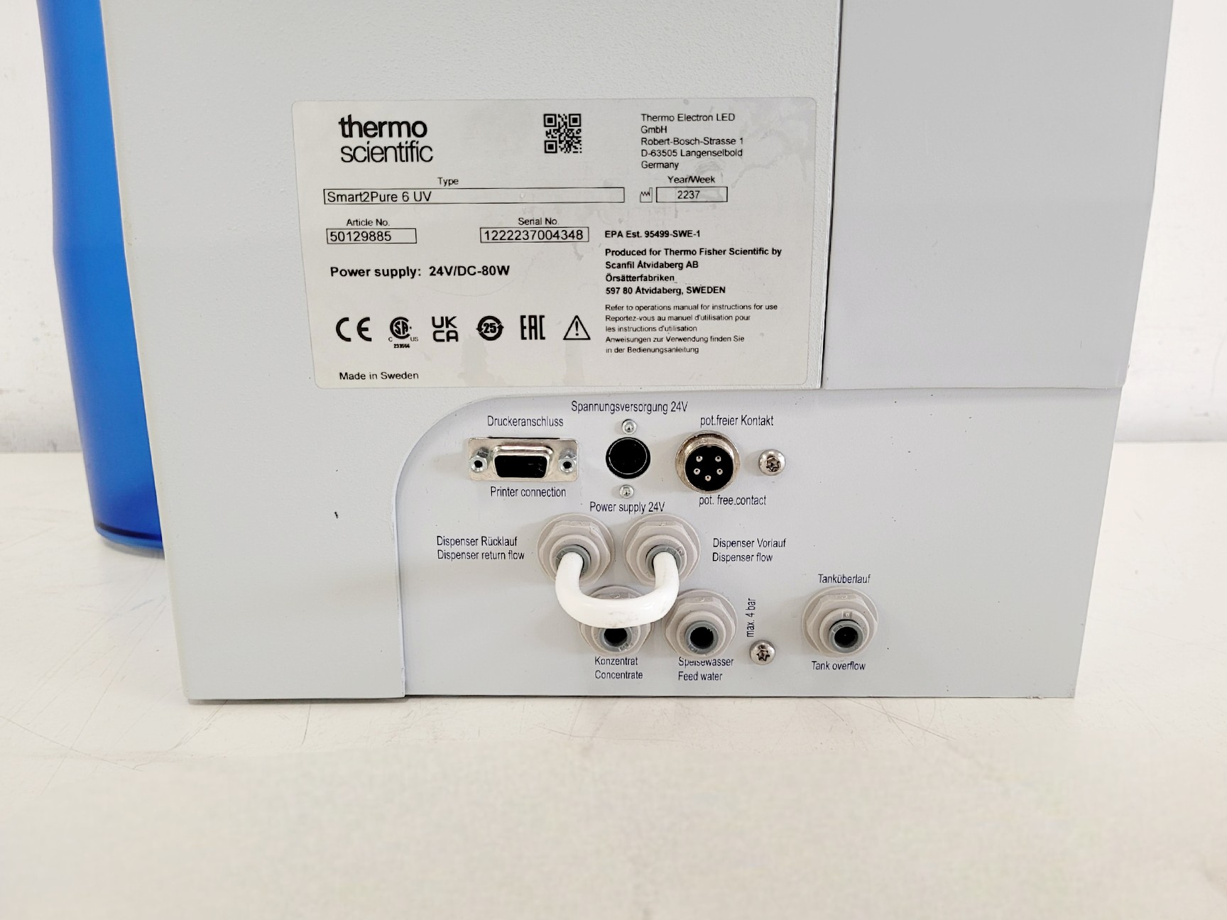 Image of Thermo Scientific Smart2Pure Water Purification System