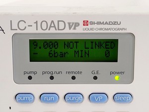 Thumbnail image of Shimadzu LC-10AD VP HPLC Pump Lab