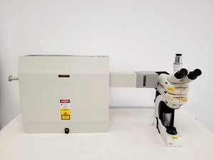 Image of Leica DMLM Microscope w/ Reinshaw Raman Spectrometer Lab