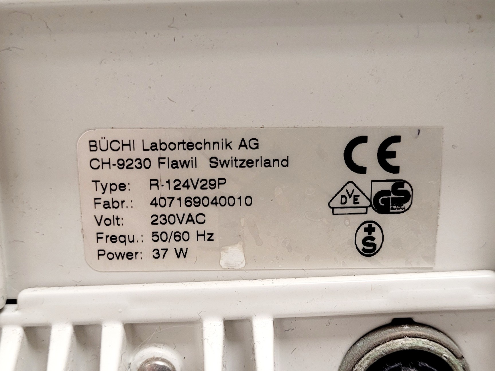 Image of Buchi Rotavapor R-124 w/ B-491 Heating Bath