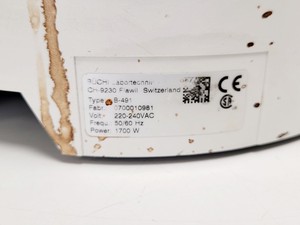 Thumbnail image of Buchi Rotavapor R-124 w/ B-491 Heating Bath
