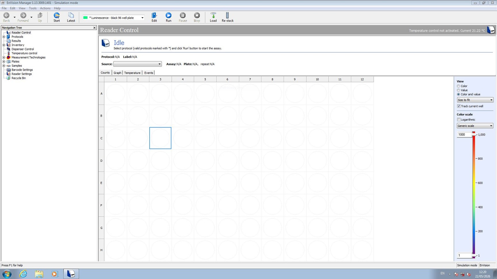 Image of Perkin Elmer Envision Plate Reader w/ PC & Software Lab