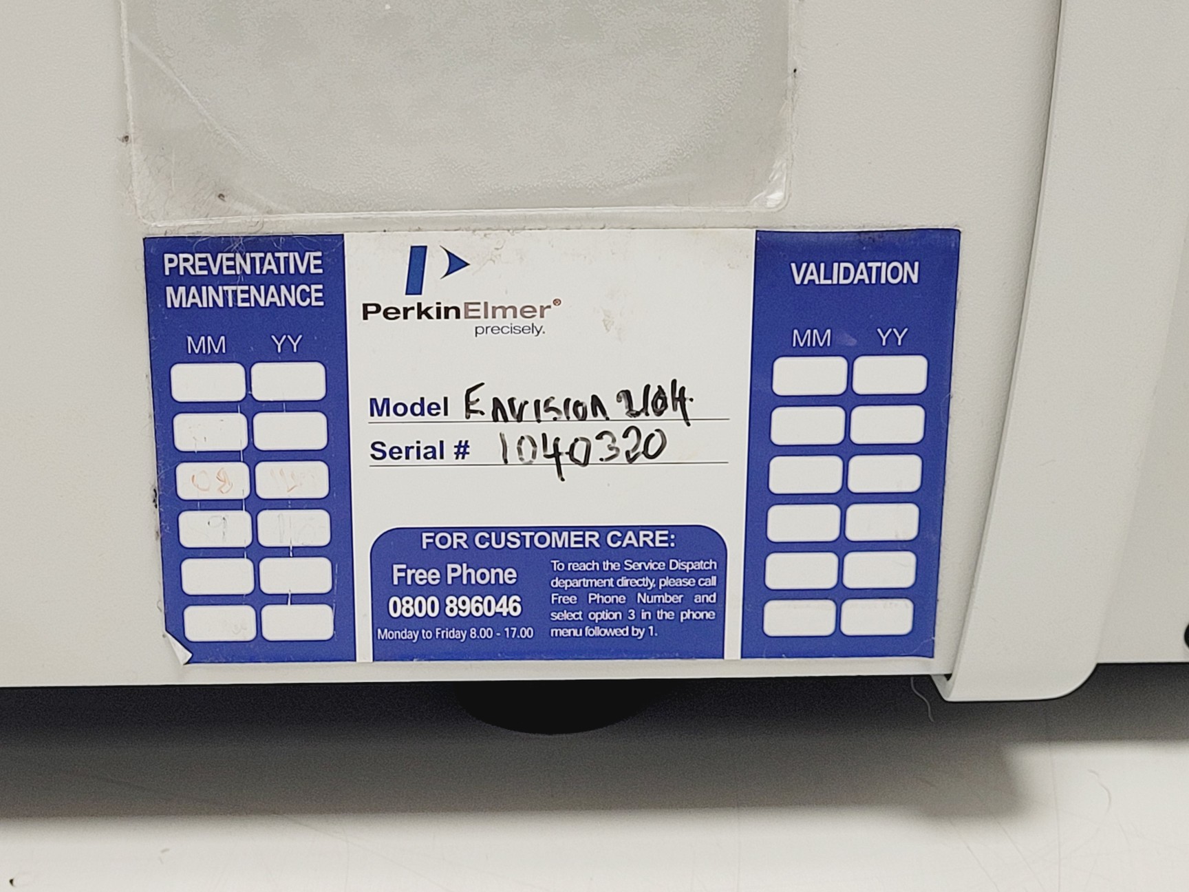 Image of Perkin Elmer Envision Plate Reader w/ PC & Software Lab