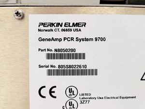Thumbnail image of Applied Biosystems GeneAmp PCR Thermal Cycler System 9700