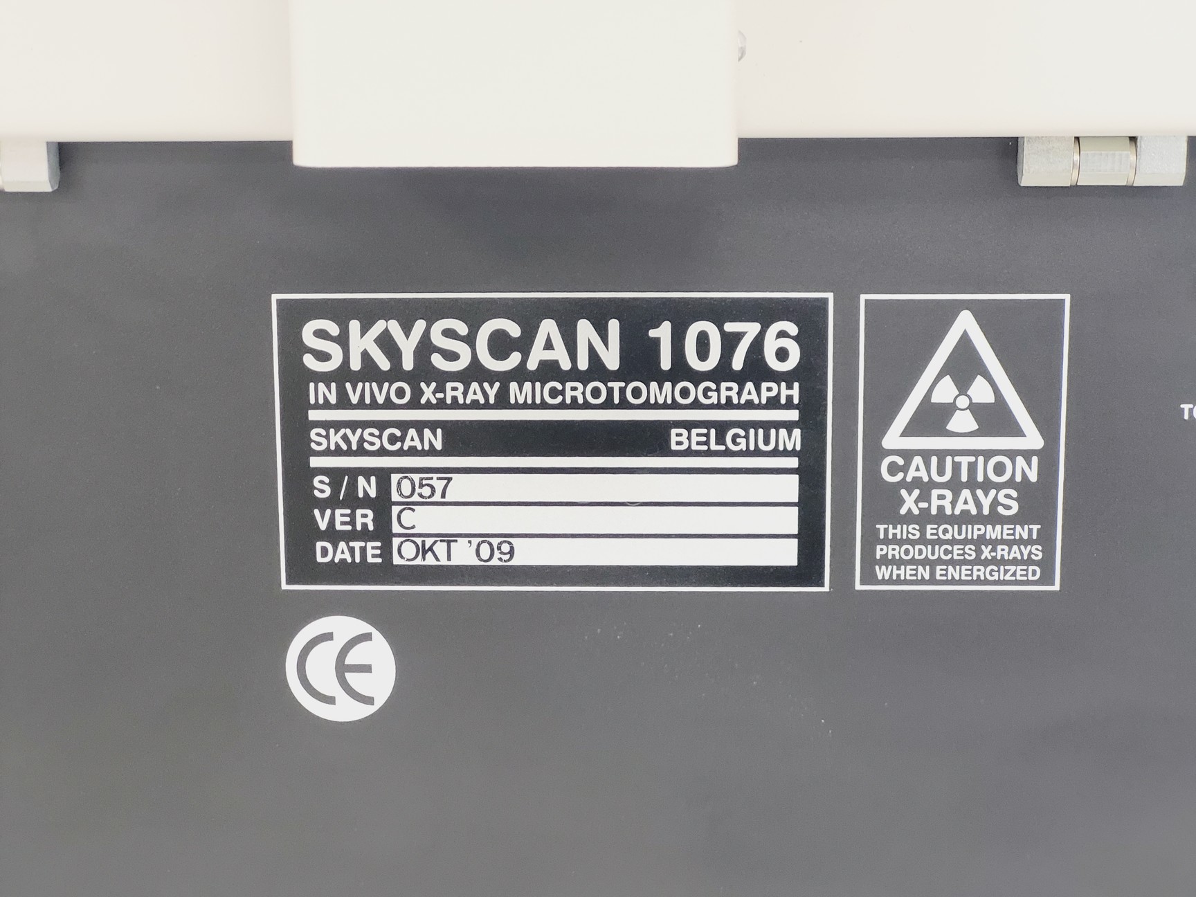 Image of Bruker SkyScan 1076 In Vivo X-Ray Microtomograph w/ PC & Software Lab