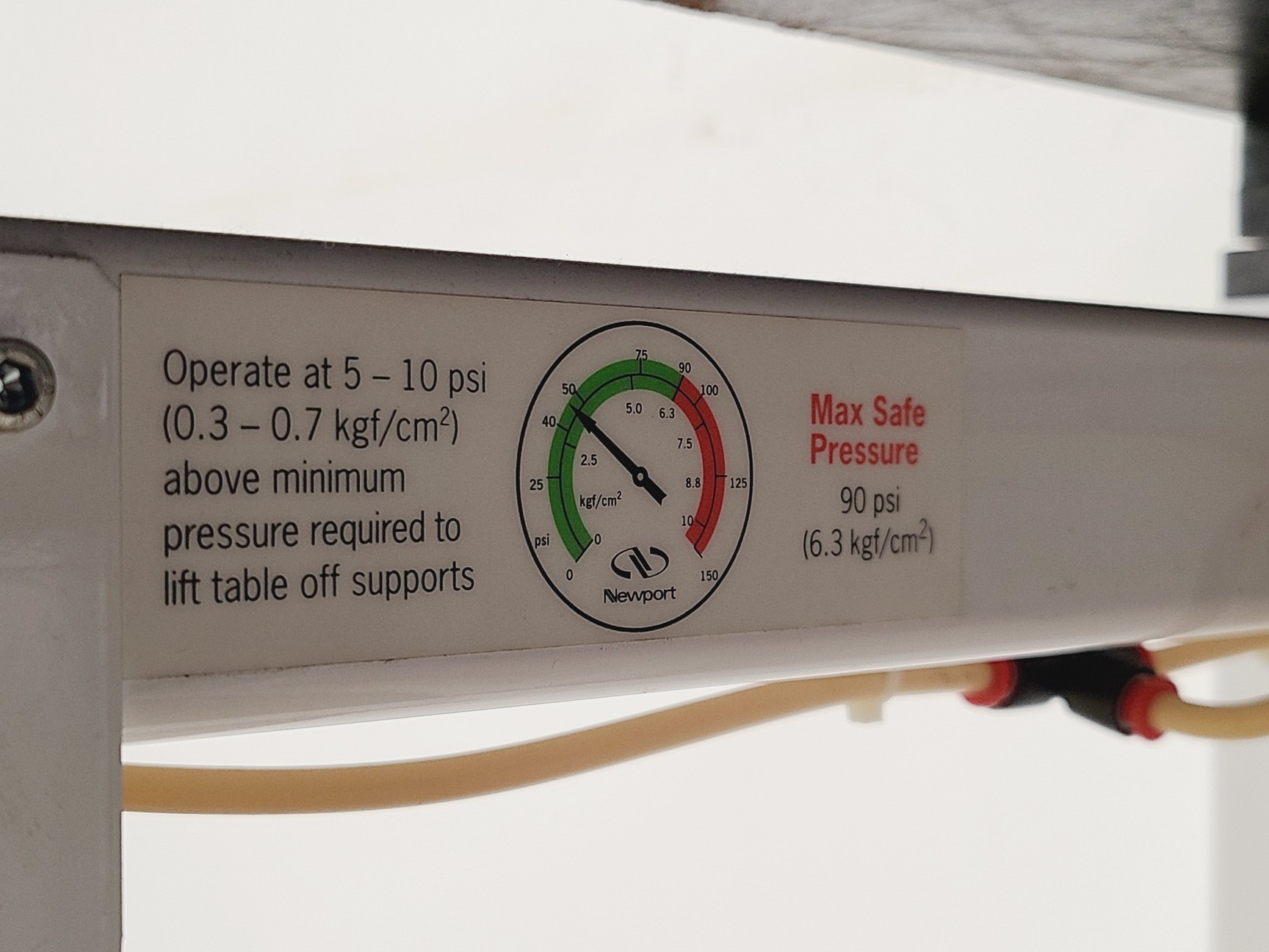 Image of Newport VH3036W-OPT Anti-Vibration Table Imperial Lab