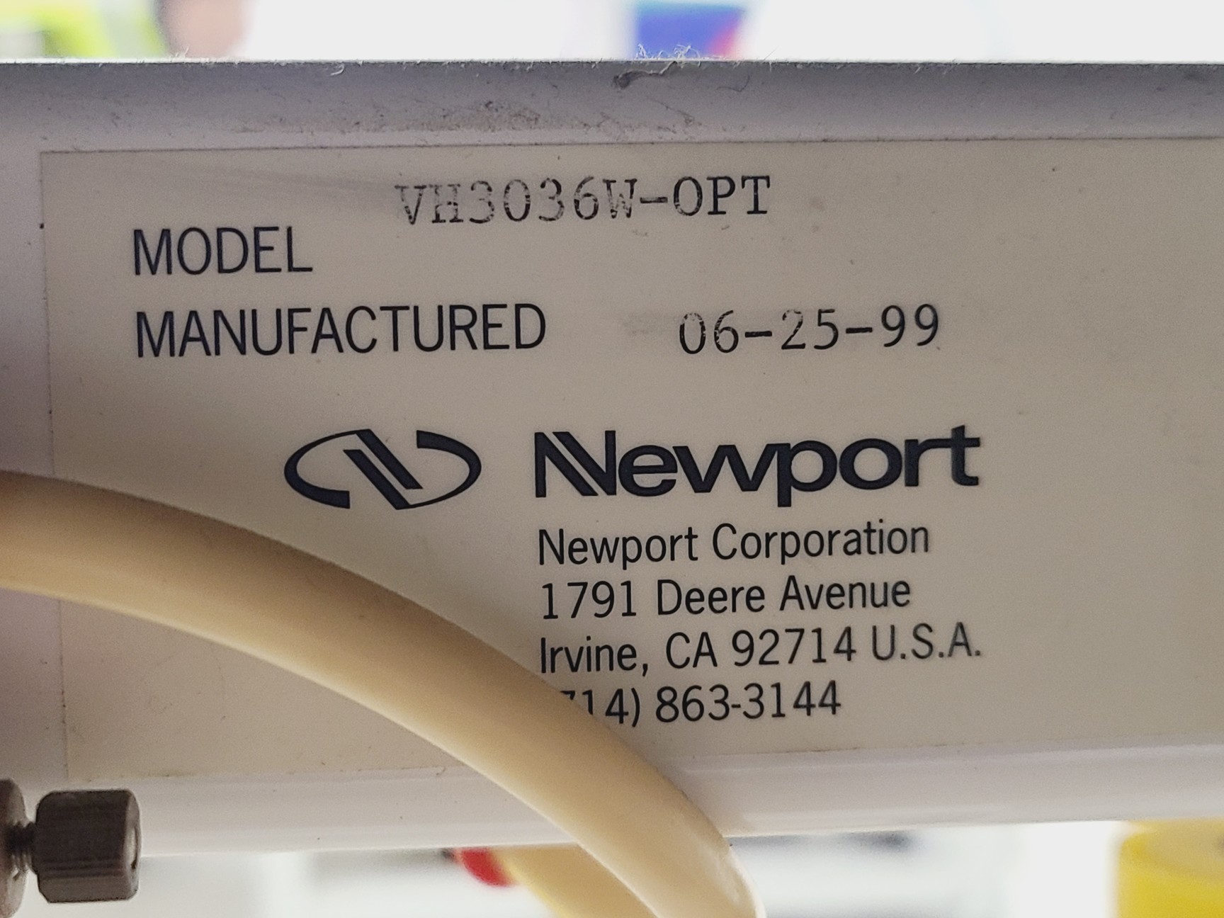 Image of Newport VH3036W-OPT Anti-Vibration Table Imperial Lab