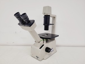 Image of Nikon TMS Inverted Microscope w/ 3 x Objectives Ph3, Flour Lab