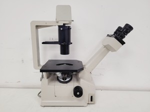 Thumbnail image of Nikon TMS Inverted Microscope w/ 3 x Objectives Ph3, Flour Lab