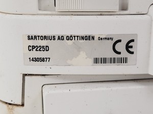 Thumbnail image of Sartorius CP225D 5dp Balance