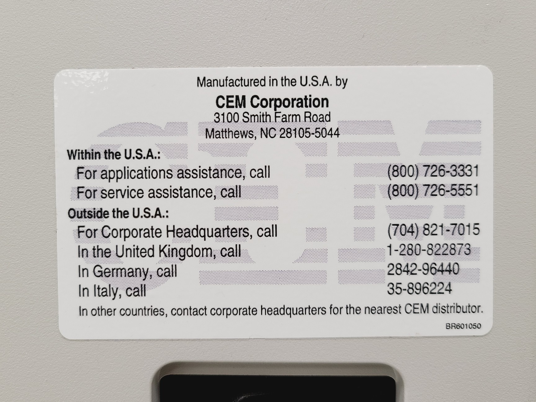 Image of CEM MARS 240/50 Microwave Synthesizer Lab