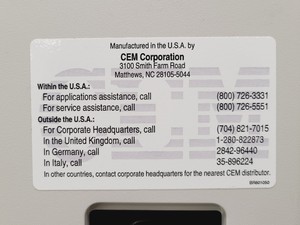 Thumbnail image of CEM MARS 240/50 Microwave Synthesizer Lab