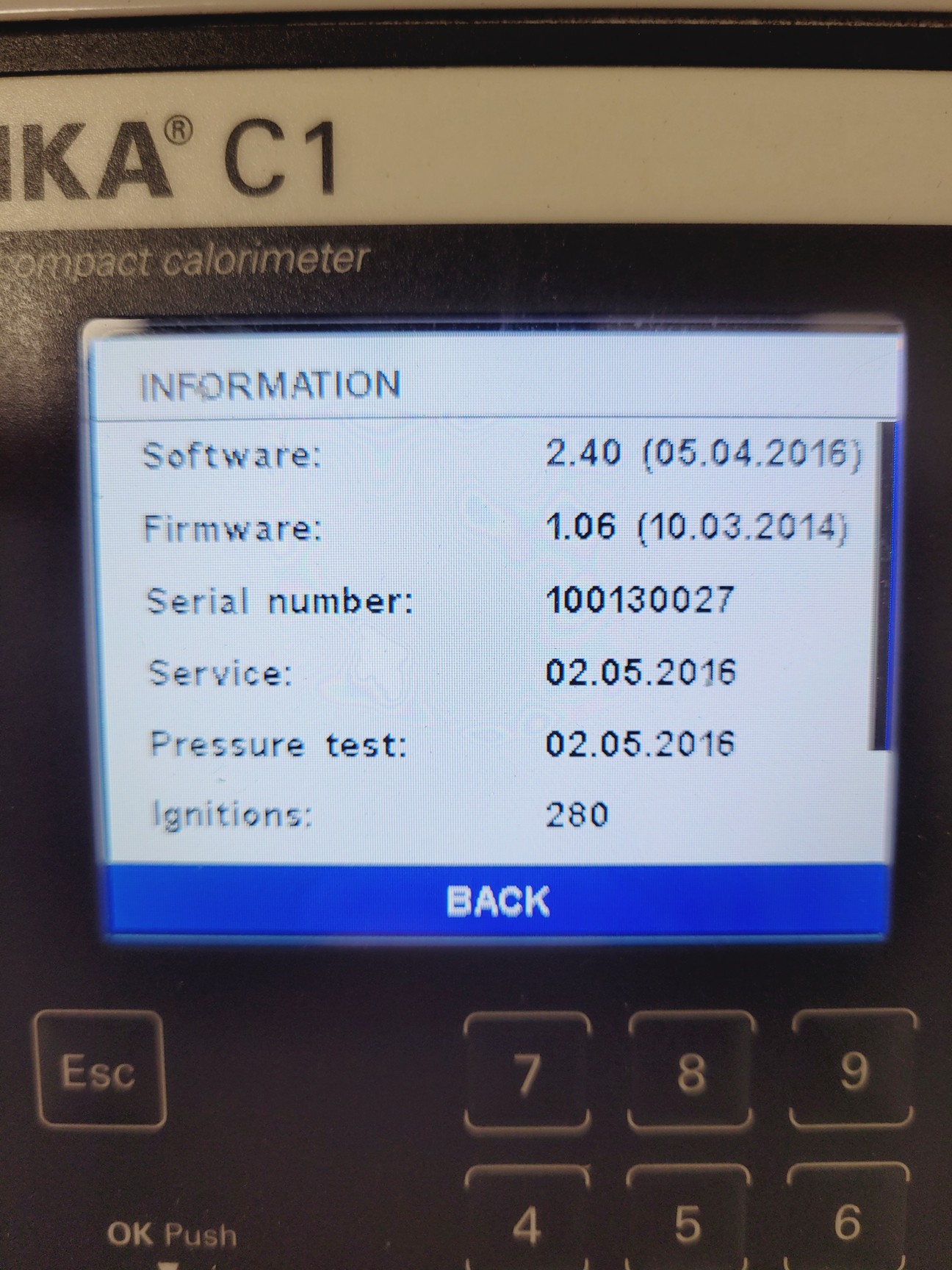 Image of IKA C1 Calorimeter Lab