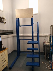 Image of Soft Glass Tower Access Platform / Fibre Drawing Furnace Operator Stand