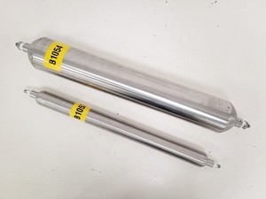 Image of 2 x Swagelok Stainless Steel Double Ended DOT-Compliant Sample Cylinders