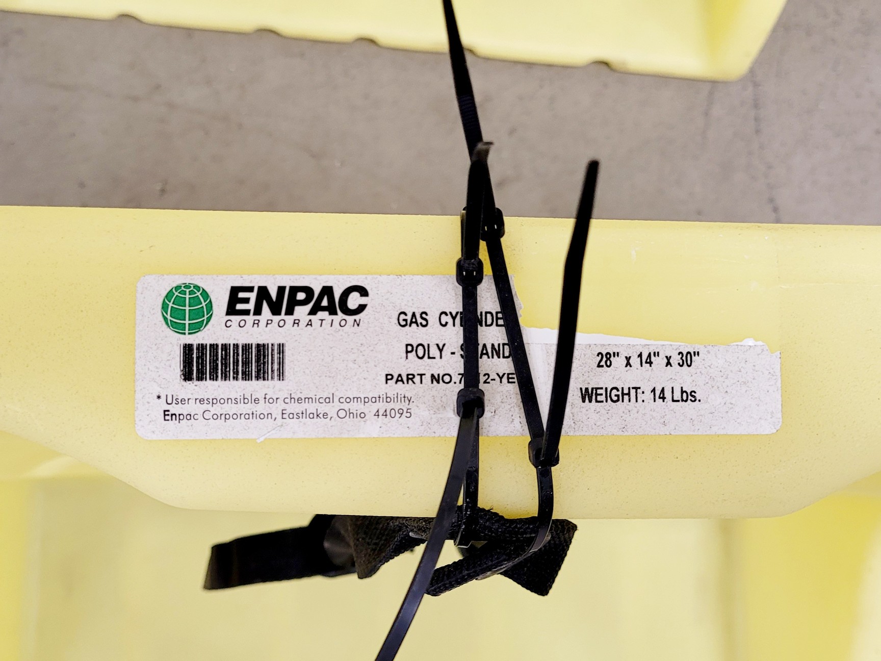 Image of 3 x ENPAC Corporation Gas Cylinder Poly-Stands