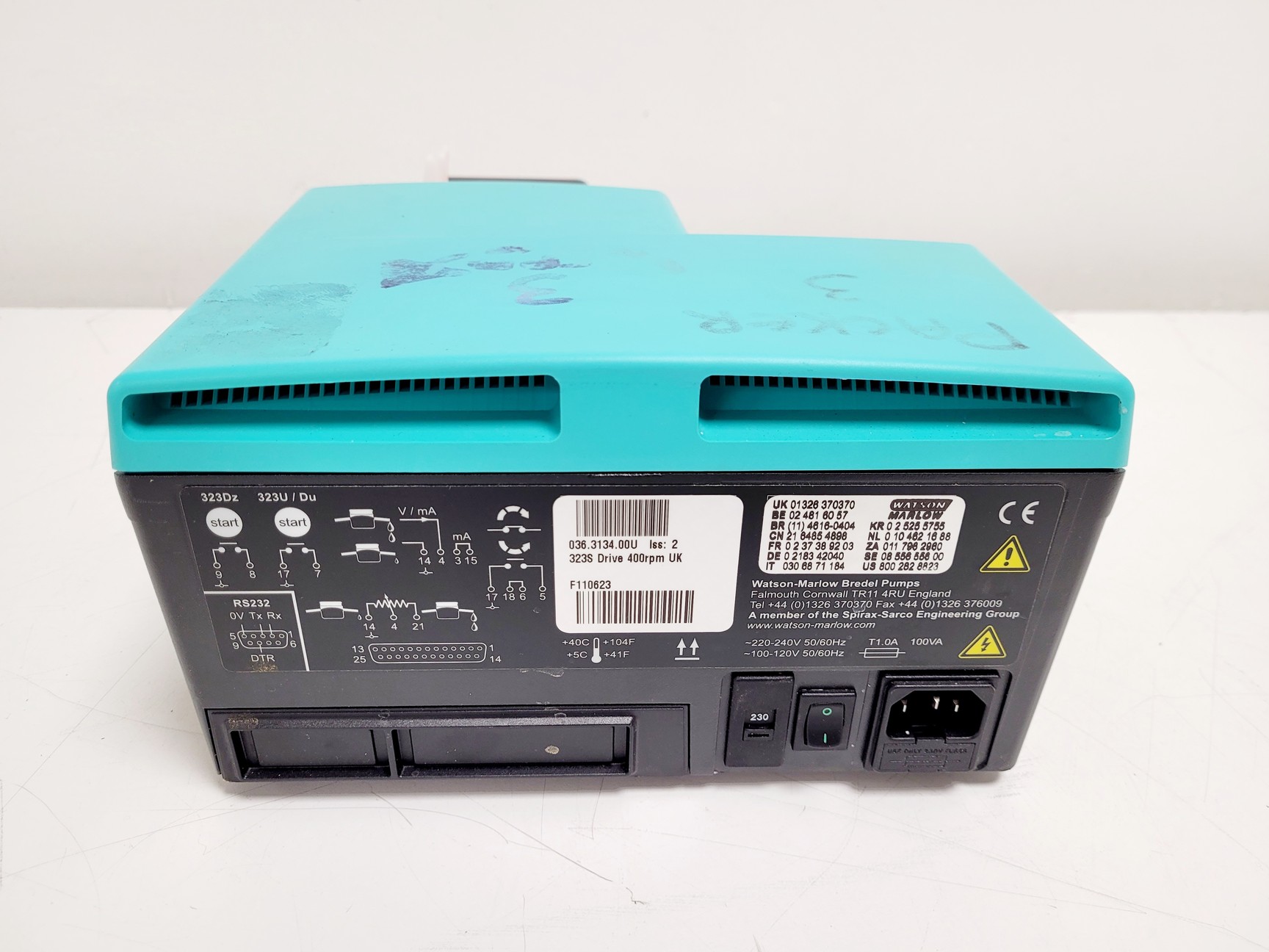 Image of Watson Marlow 323S Peristaltic Pump Lab