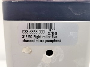 Thumbnail image of Watson Marlow 323S Peristaltic Pump w/ Pump Head Assembly Lab