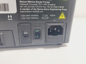 Thumbnail image of Watson Marlow 323S Peristaltic Pump w/ Pump Head Assembly Lab
