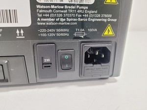 Thumbnail image of Watson Marlow 323S Peristaltic Pump w/ Pump Assembly Head Lab
