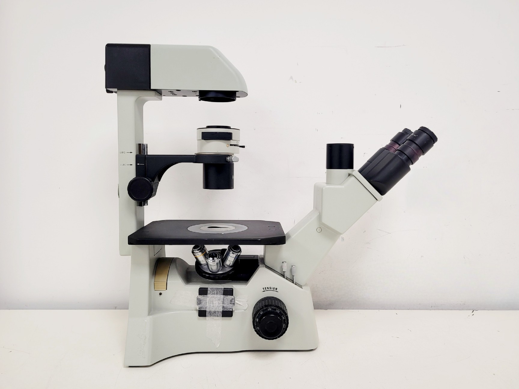Image of Motic AE31 Inverted Microscope w/ 3 x Objectives PH10/20/40x Lab