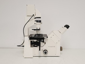 Thumbnail image of Zeiss Axiovert 135 Inverted Microscope w/ 10x, 40x & 100x Objectives Lab