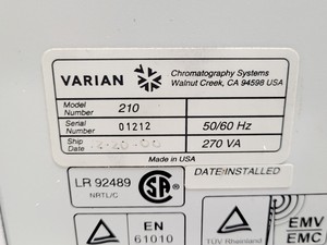 Thumbnail image of Varian ProStar HPLC System, ProStar Solvent, Jasco PS-450,  ProStar UV-VIS Lab