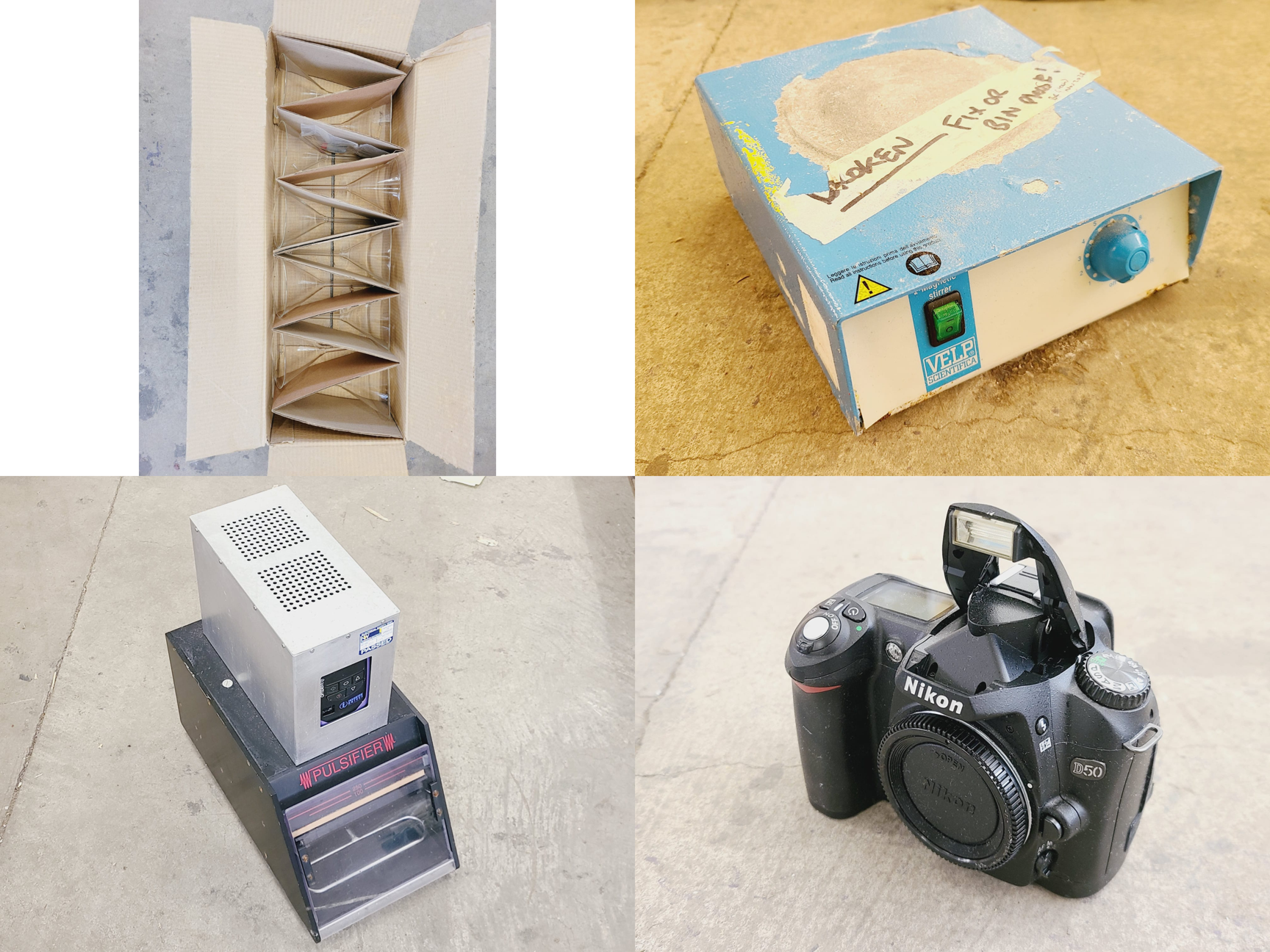 Image of Mixed Job Lot of Laboratory Equipment - Nikon, Tektronix, Mettler Toledo, Thermo